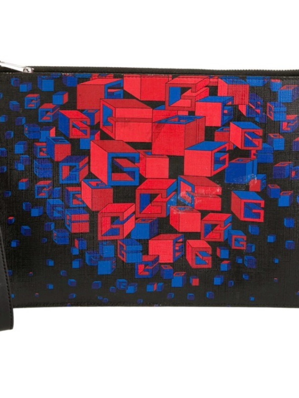 Gucci Space Graphic Zip Clutch